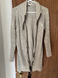Venus Long Cream Cardigan - XL (As-Is)