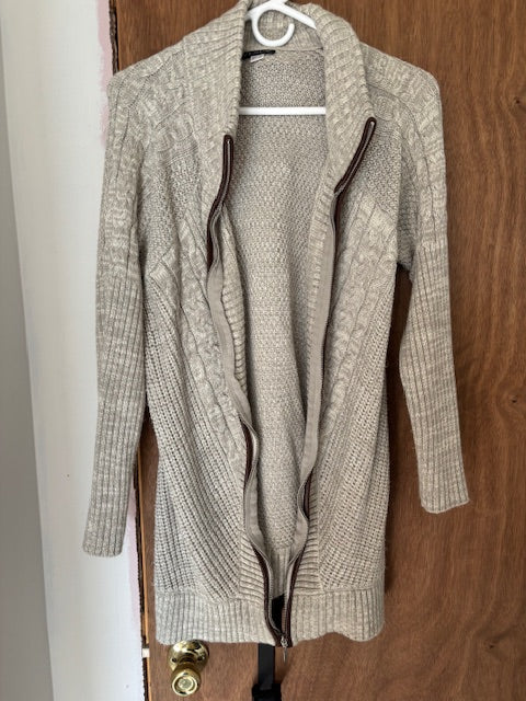 Venus Long Cream Cardigan - XL (As-Is)