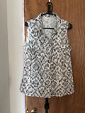 LuLaRoe Gray & White Tank Top - XL (New)