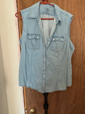 Denim Tank Top - XL